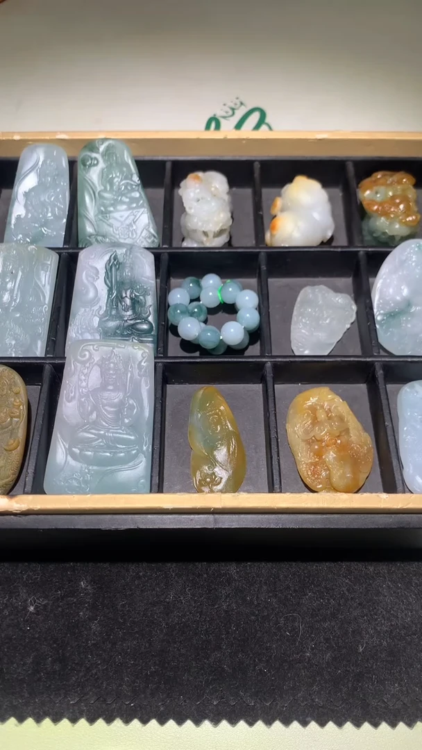 未镶嵌定制翡翠福****~-毛货不退不换-