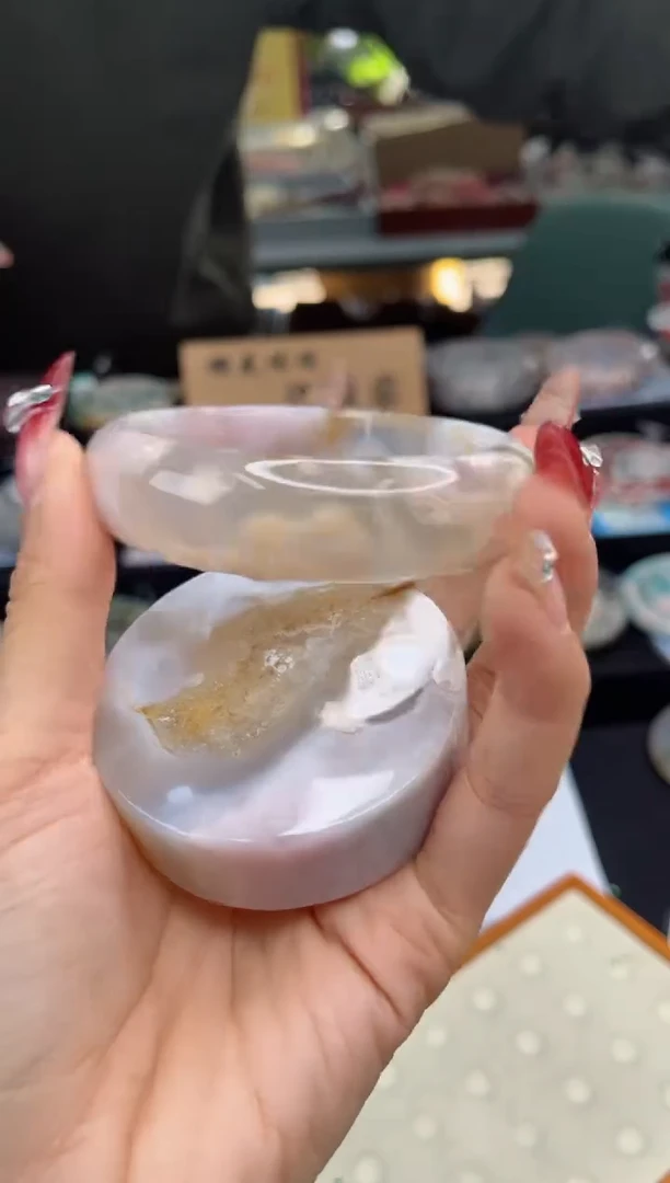 【闪购商品】石英质玉手镯未镶嵌62圈口（赠品镯心）3572540