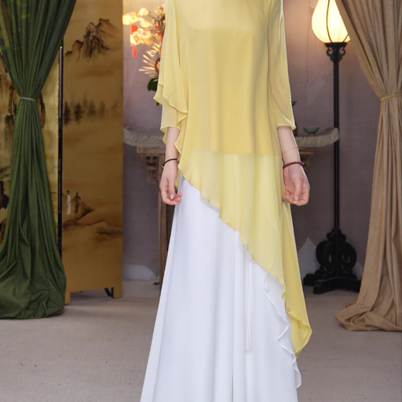 JIXIANGYIJIA/吉祥衣家金盏琉璃上衣942217070