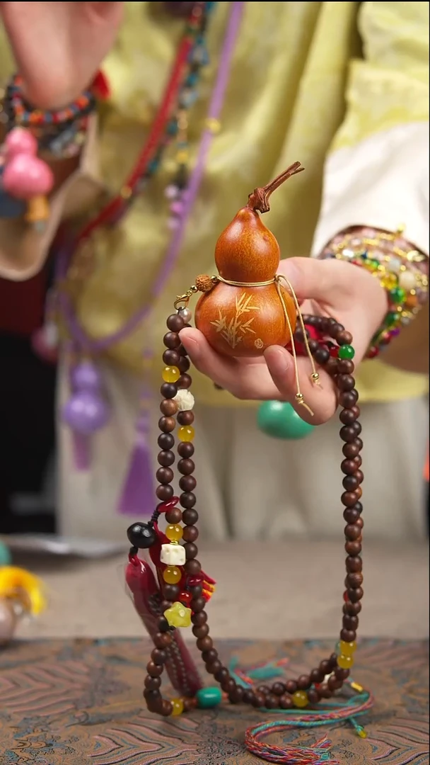 009玖澄文创漆艺葫芦国风配饰葫芦系列