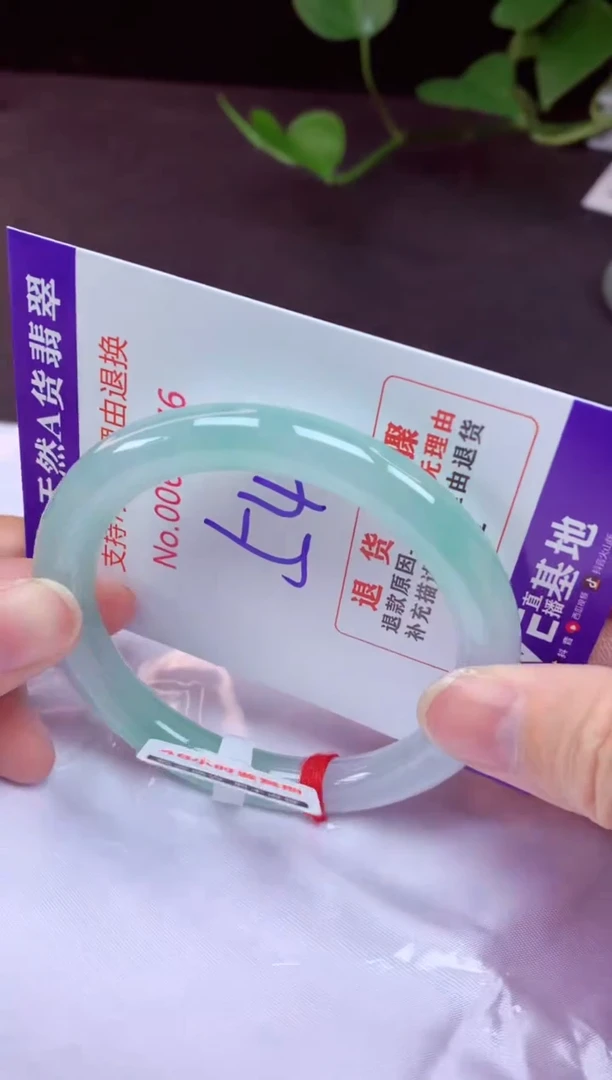 未镶嵌手镯翡翠54（7天无理由退换 ）