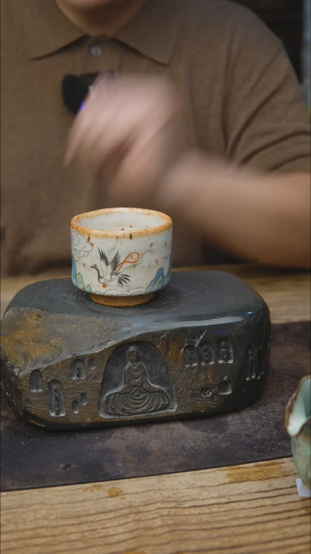 甘石陶艺志野手绘935