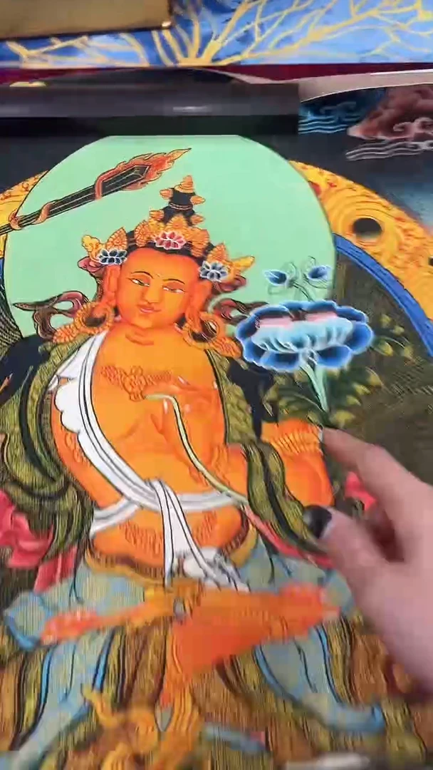 卷轴画唐卡16096