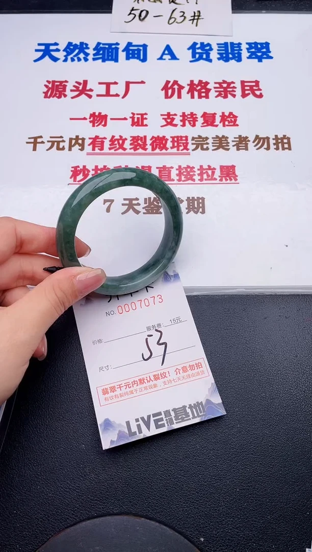 未镶嵌手镯翡翠73
