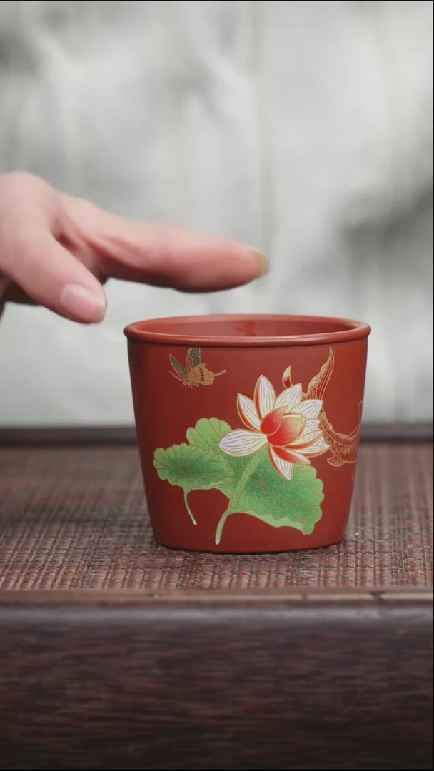 茶杯紫砂紫砂杯紫砂茶杯006