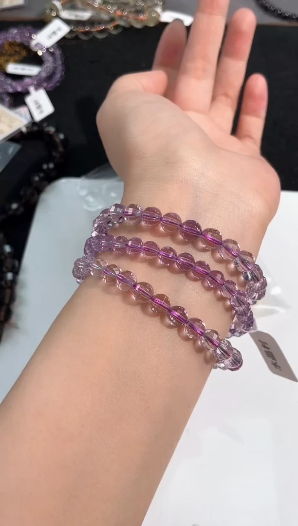 【闪购商品】水晶手链未镶嵌16号璀璨星空紫水单圈款