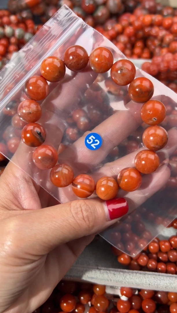 未镶嵌手串南红玛瑙13+