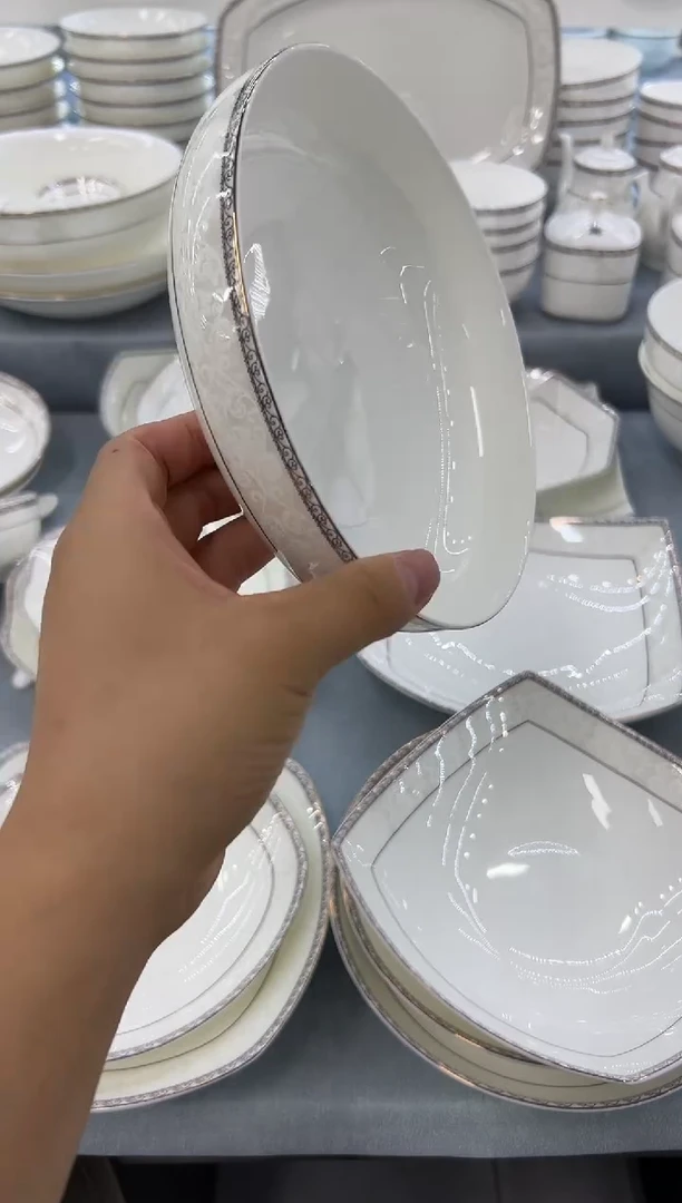 骨瓷骨瓷玲珑7韩2个