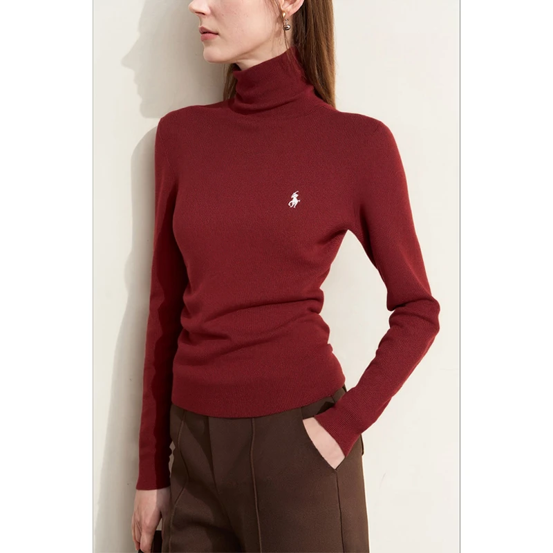 Max.MLmL【经典简约】高领针织打底上衣M2510015【T】