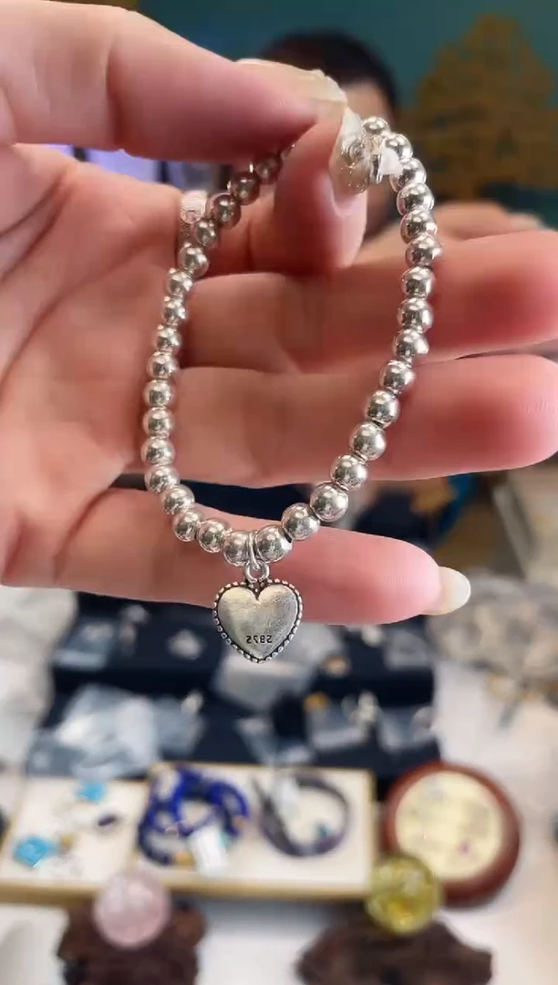 无925银爱心款手链138