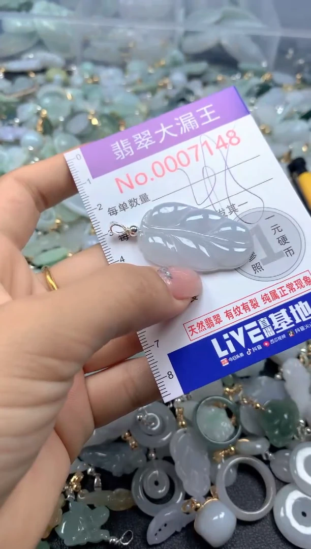 颈饰未镶嵌翡翠7148