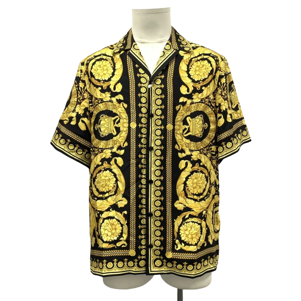 妃鱼/范思哲/桑蚕丝/衬衫/95新/Z724