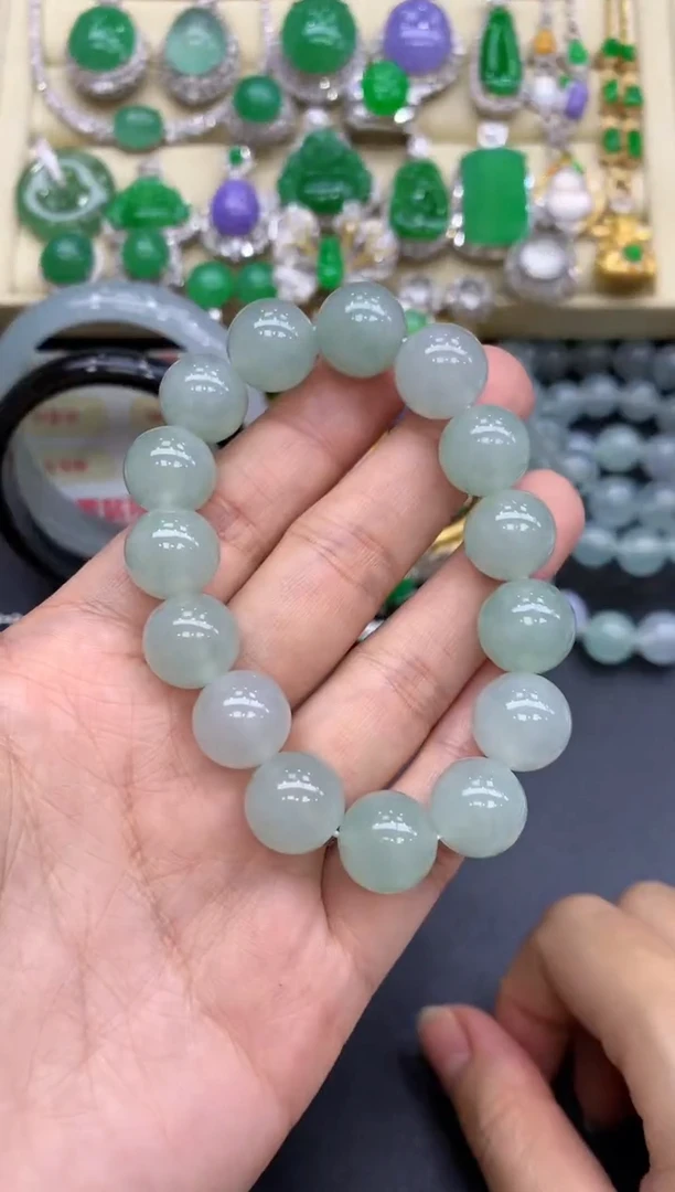 未镶嵌手链翡翠121-中国好珍宝