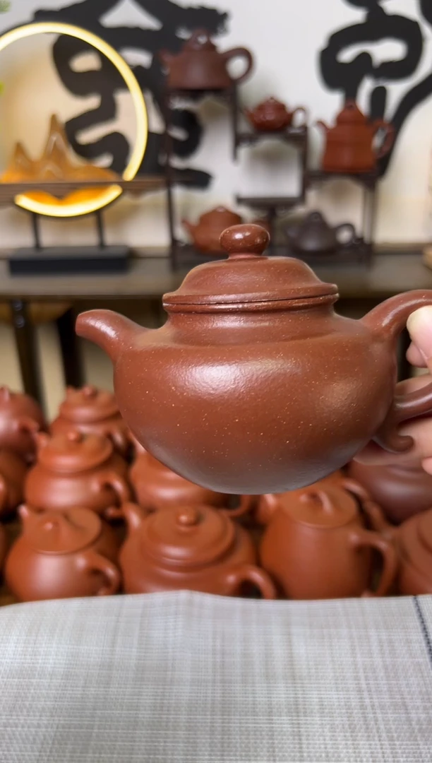 茶壶段泥独壶红降坡莲子壶280CC