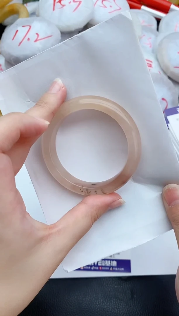 未镶嵌手镯石英质玉33+51/52