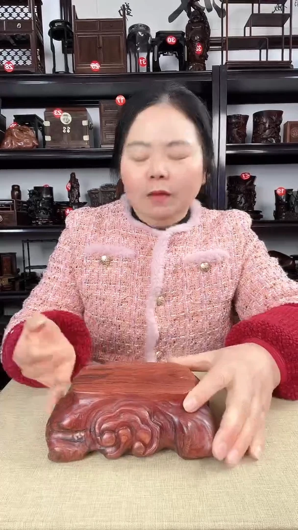 【闪购商品】木409瑕疵老李红木工艺品