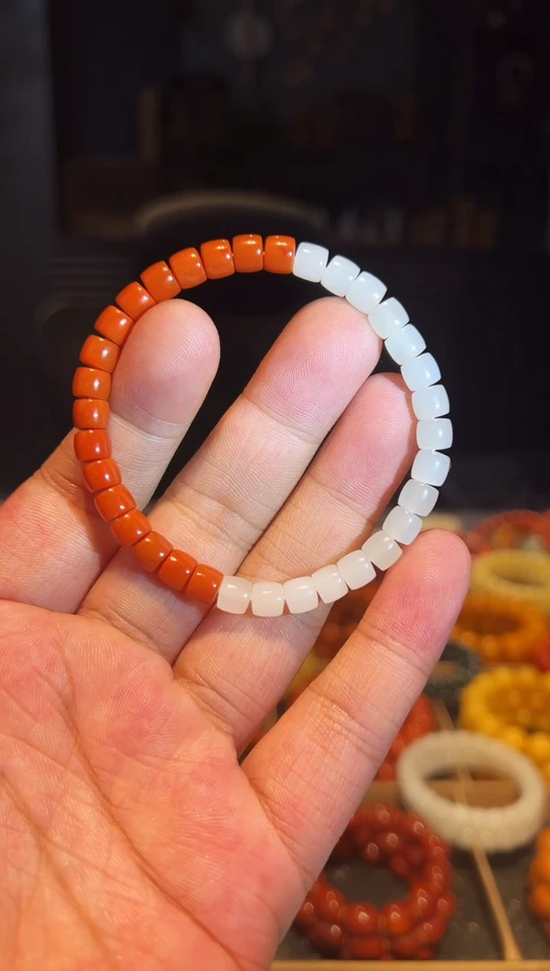 未镶嵌手串和田玉7+