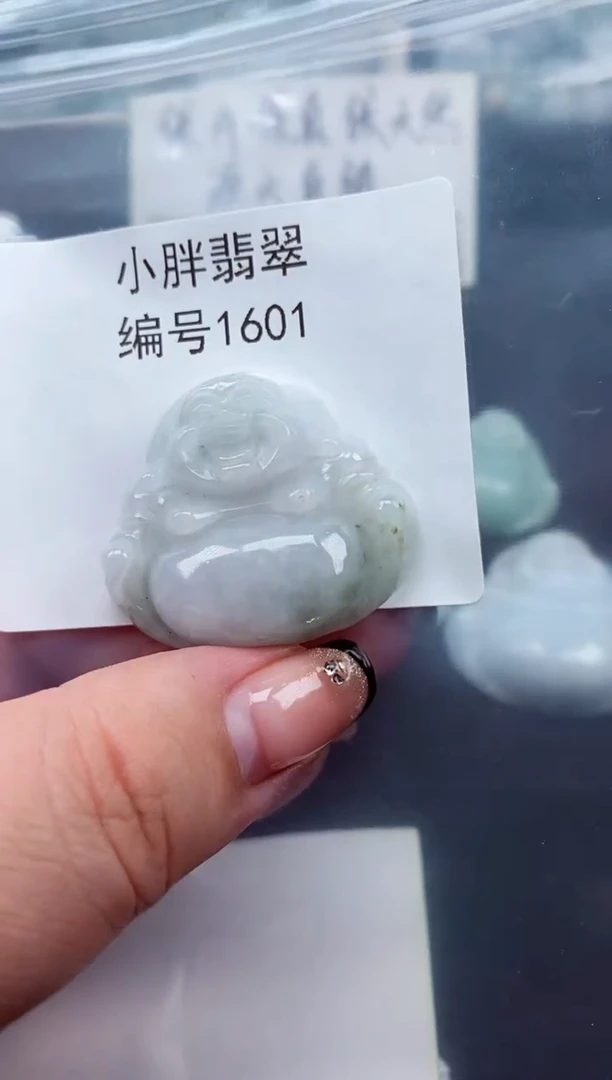 颈饰未镶嵌翡翠天然A货翡翠1601