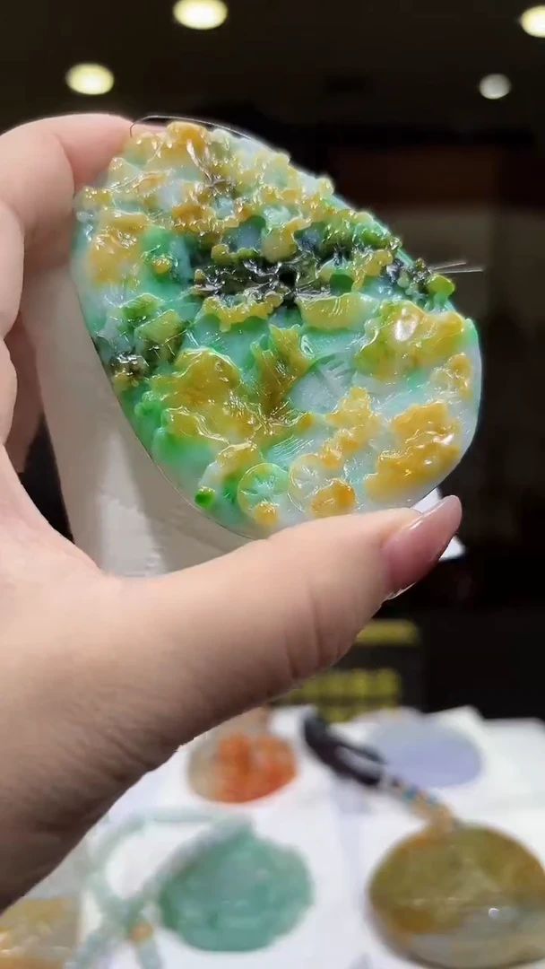 未镶嵌定制翡翠17/1222/C/山水