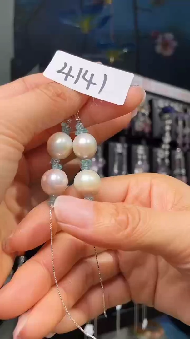 未镶嵌耳饰淡水珍珠喜欢拍