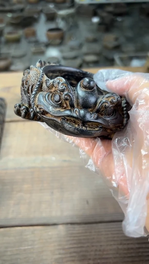 陶土【闪购商品】- 金蟾盆