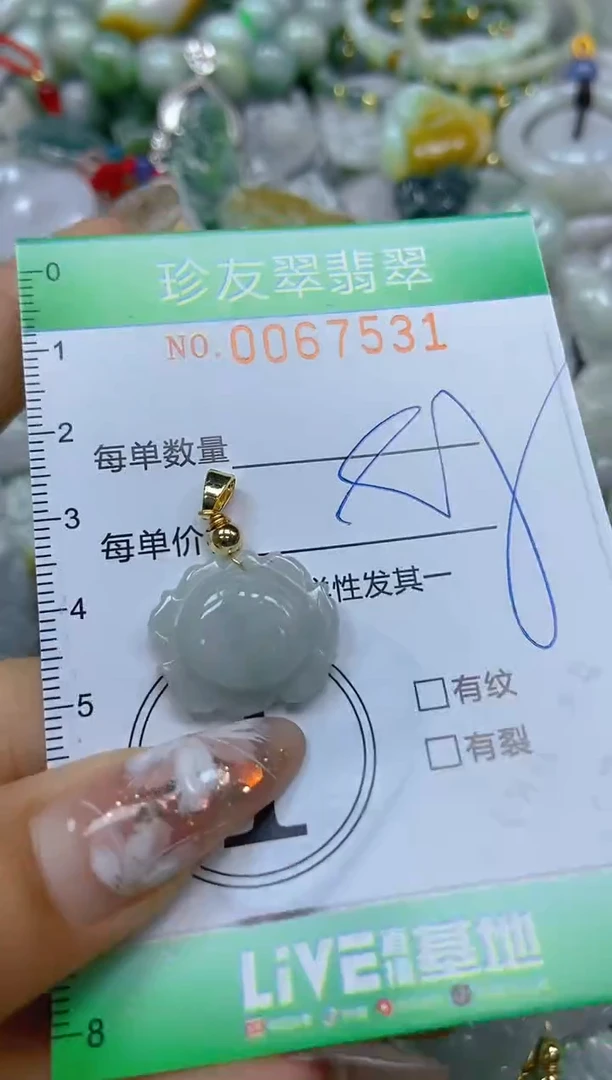 【闪购商品】翡翠颈饰未镶嵌闪购商品0067531