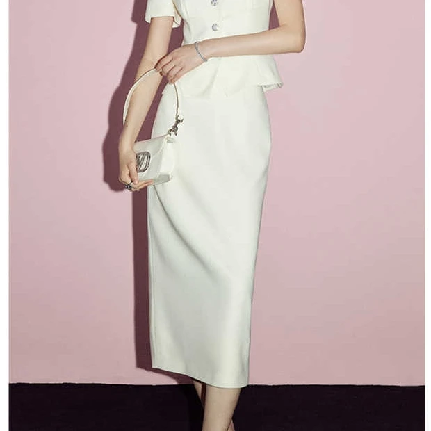 【陈大可专属】MandyZhang黑色半身裙女夏长裙