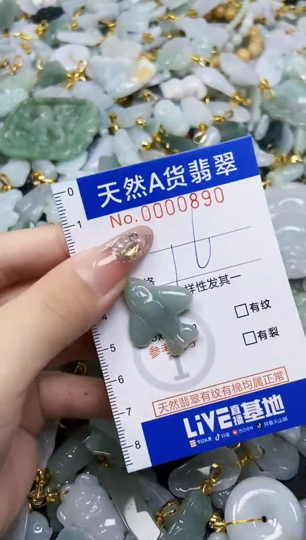 翡翠未镶嵌颈饰天然A货翡翠