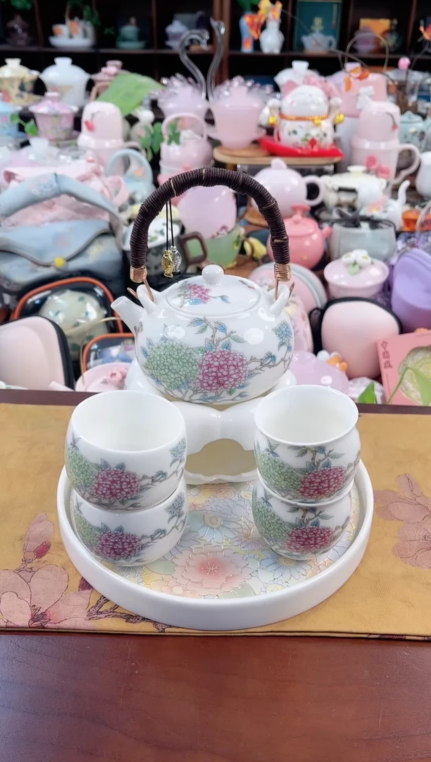 【闪购商品】瓷片茶具：库存仅剩1件