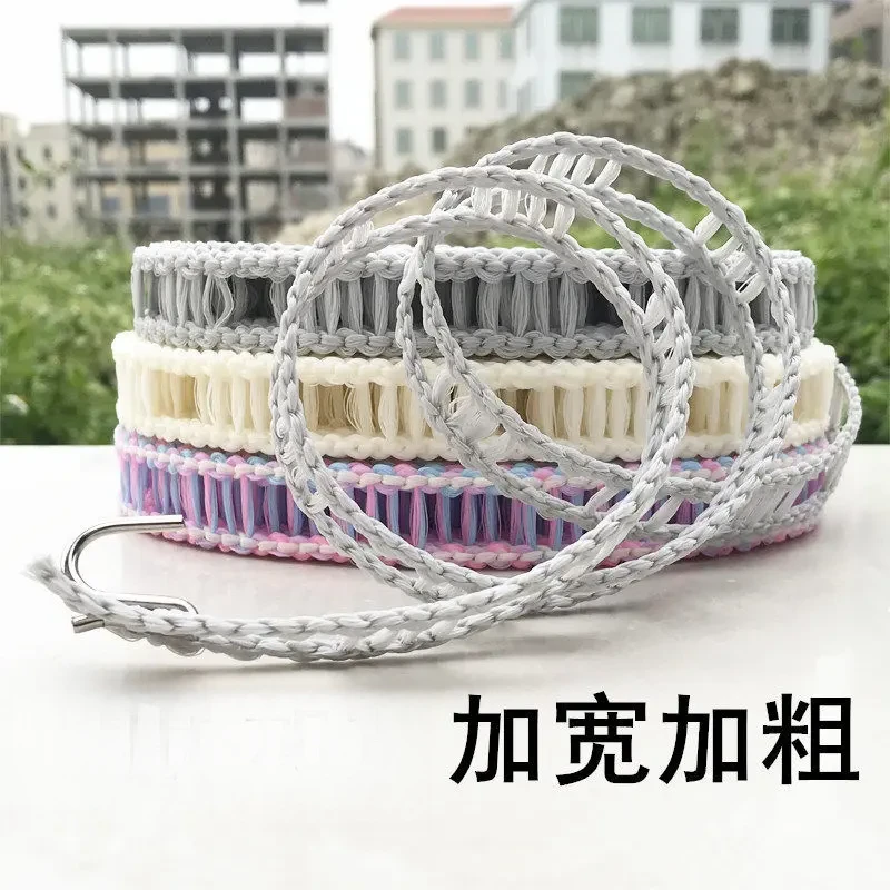 防风防滑晾晒衣绳加宽加粗宿舍挂衣服晒被子绳便携式升级款