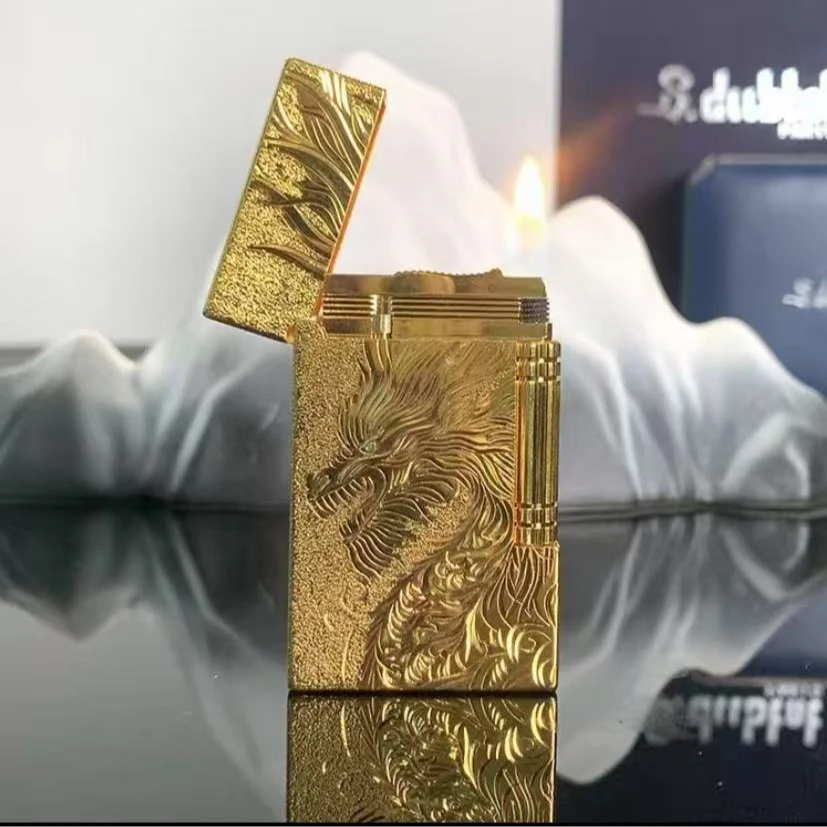 法国都柏特高档充气朗声打火机钢音清脆高能