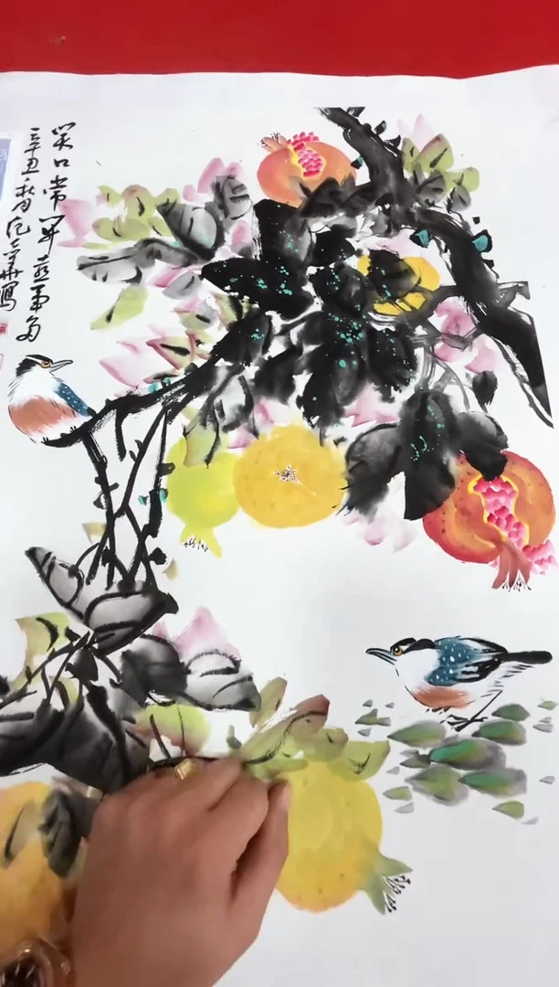 国画纪志华精品国画-1