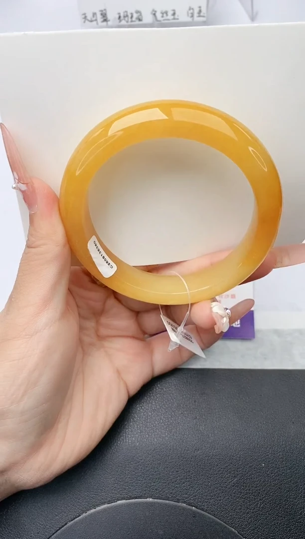 未镶嵌手镯石英质玉w182-HB多样性发货59+