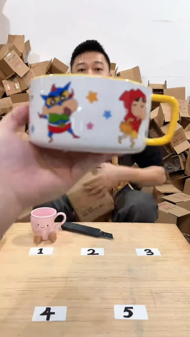 瓷片小新星星泡面碗  微瑕