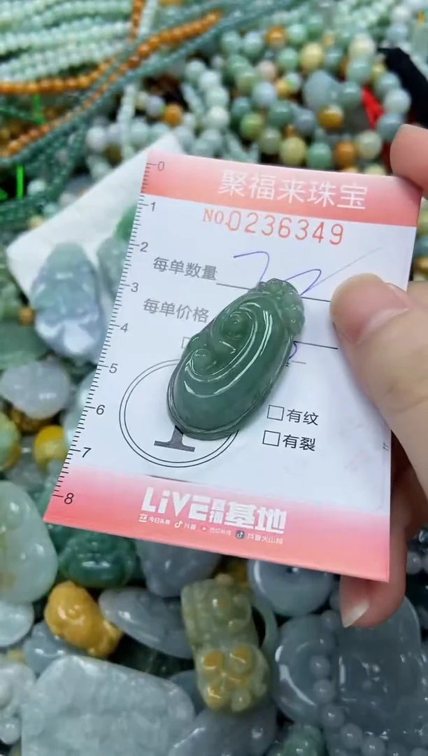 未镶嵌挂件翡翠闪购0236349