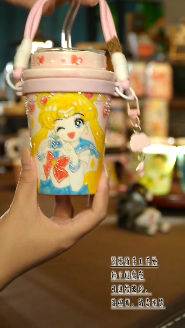 景德镇陶瓷手工手绘&A381