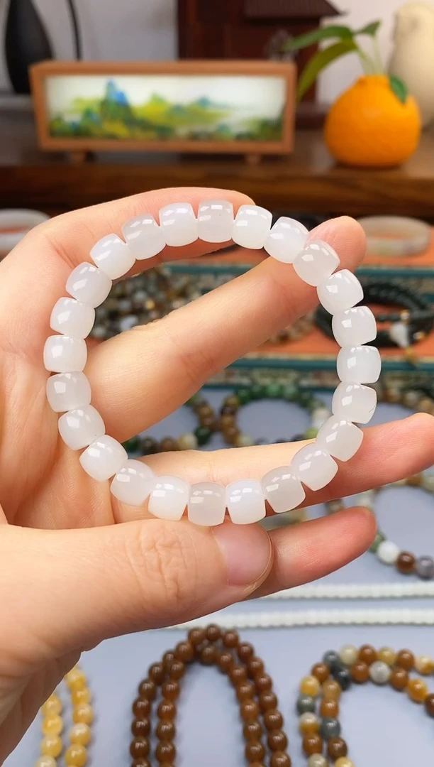 未镶嵌手串和田玉青海野牛沟手串