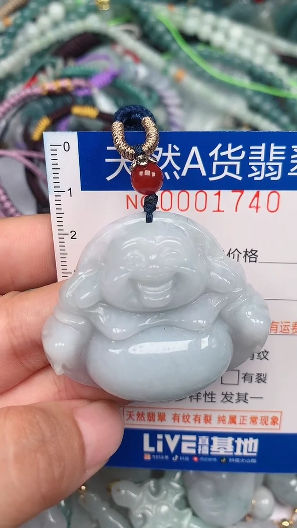 翡翠未镶嵌颈饰...0001740