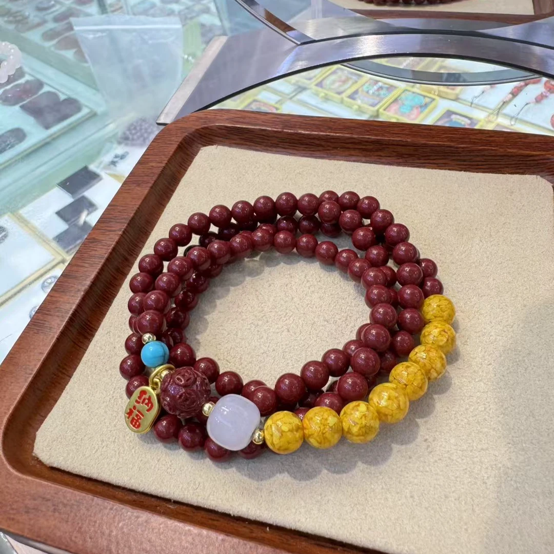 非金属布艺手链 「佩玲粉丝专属」黄黄手串