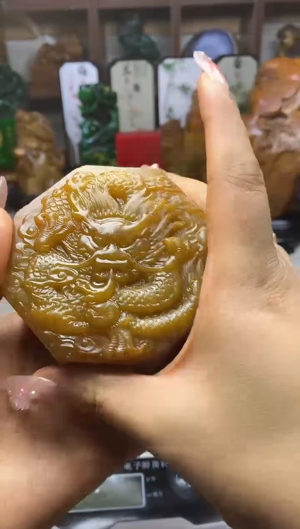 寿山石印石纯天然石料