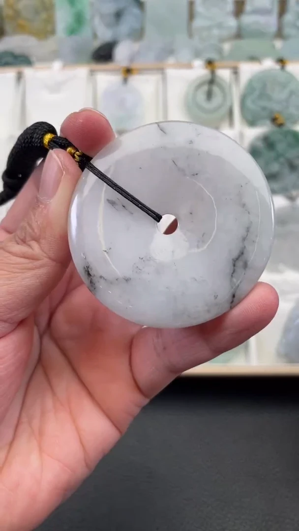 颈饰未镶嵌翡翠天然缅甸翡翠A货139