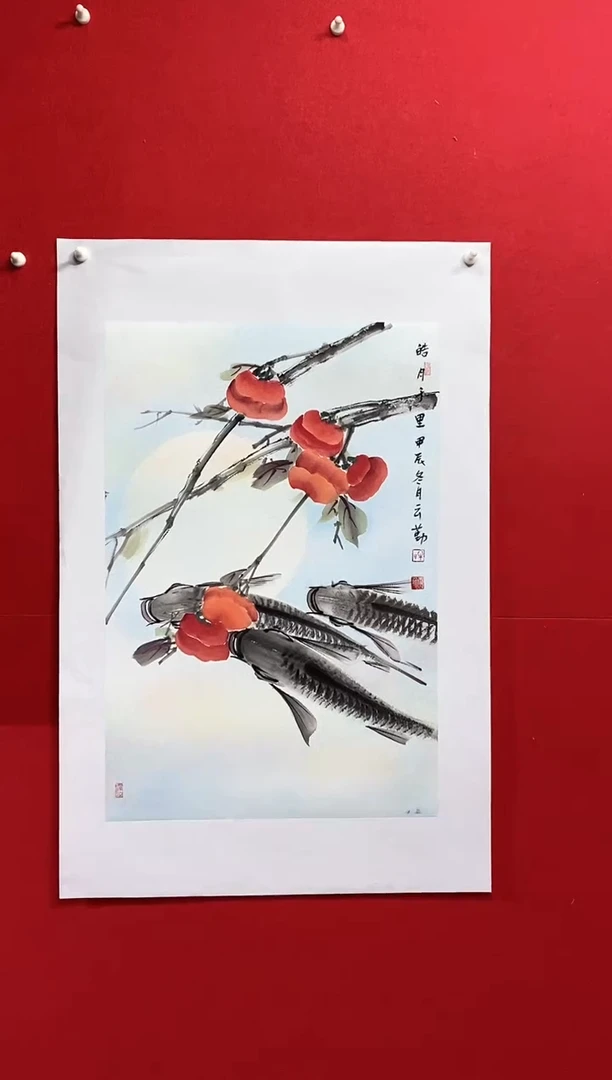 国画国画NYQ杰牛云勤老师作品