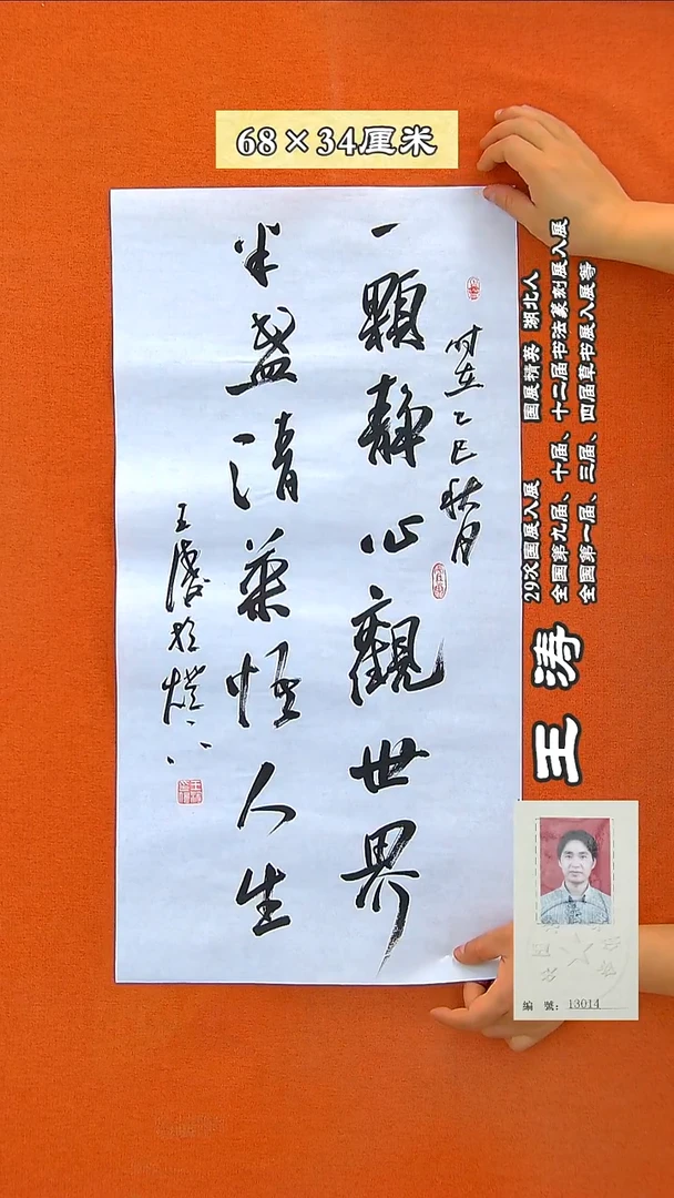 书法178R王涛书法作品