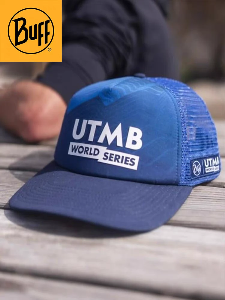 BUFF新品UTMB联名越野跑步赛事限量马拉松夏季户外魔术头巾跑步帽