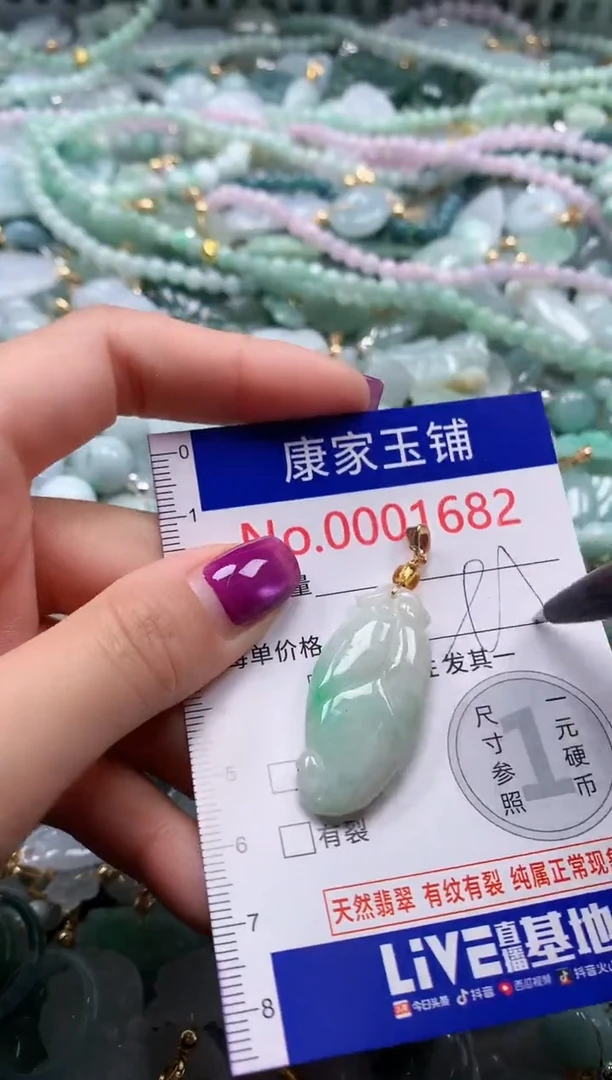 颈饰未镶嵌翡翠1682