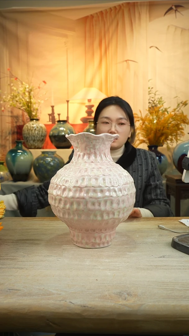 高29口10陶瓷花瓶花器