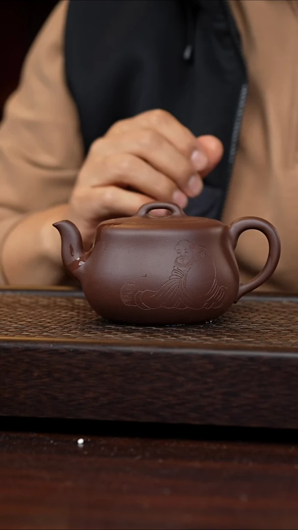 茶壶紫砂丹壶溢香紫砂壶微瑕350cc