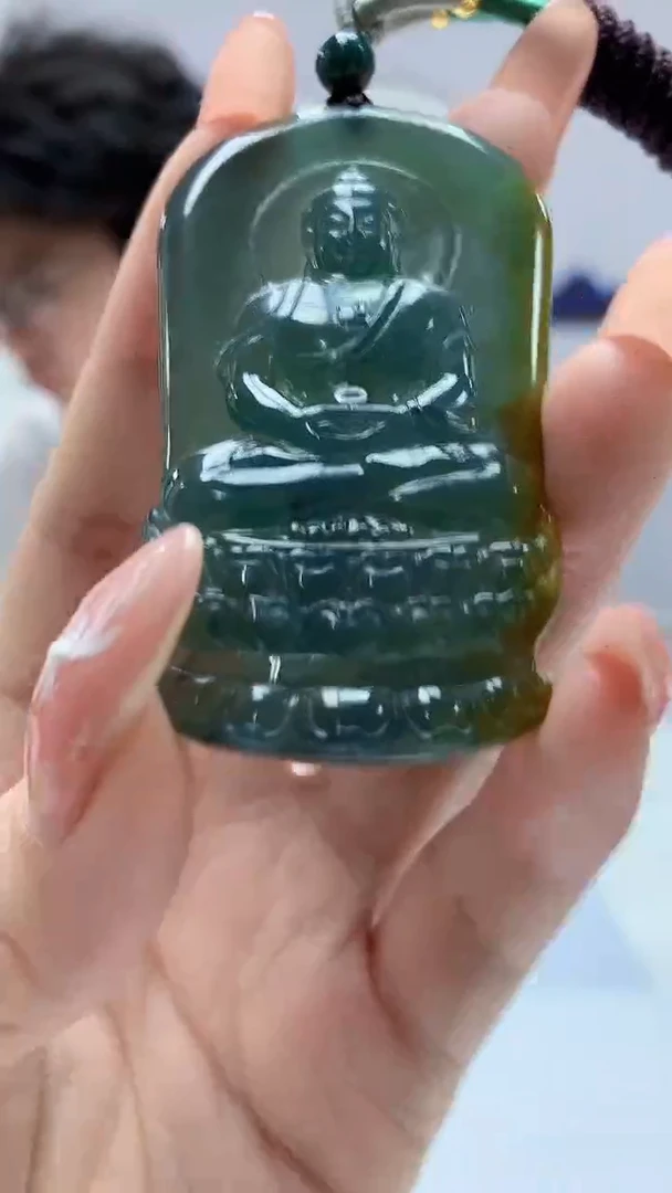 【闪购商品】定制翡翠未镶嵌4688DD-毛货挂件179