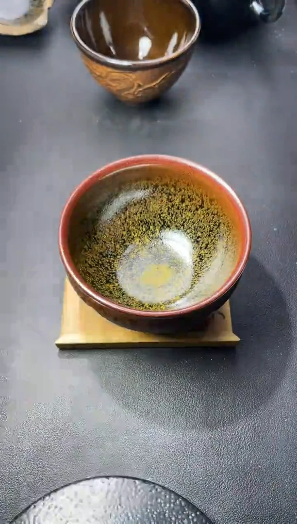 茶盏81 叶紫建盏