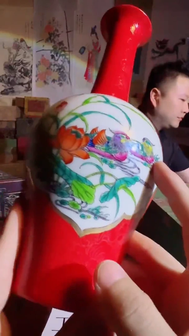 瓷片景德镇现代陶瓷 流水69